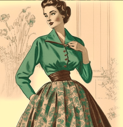 Fashion trends in the 50s best sale