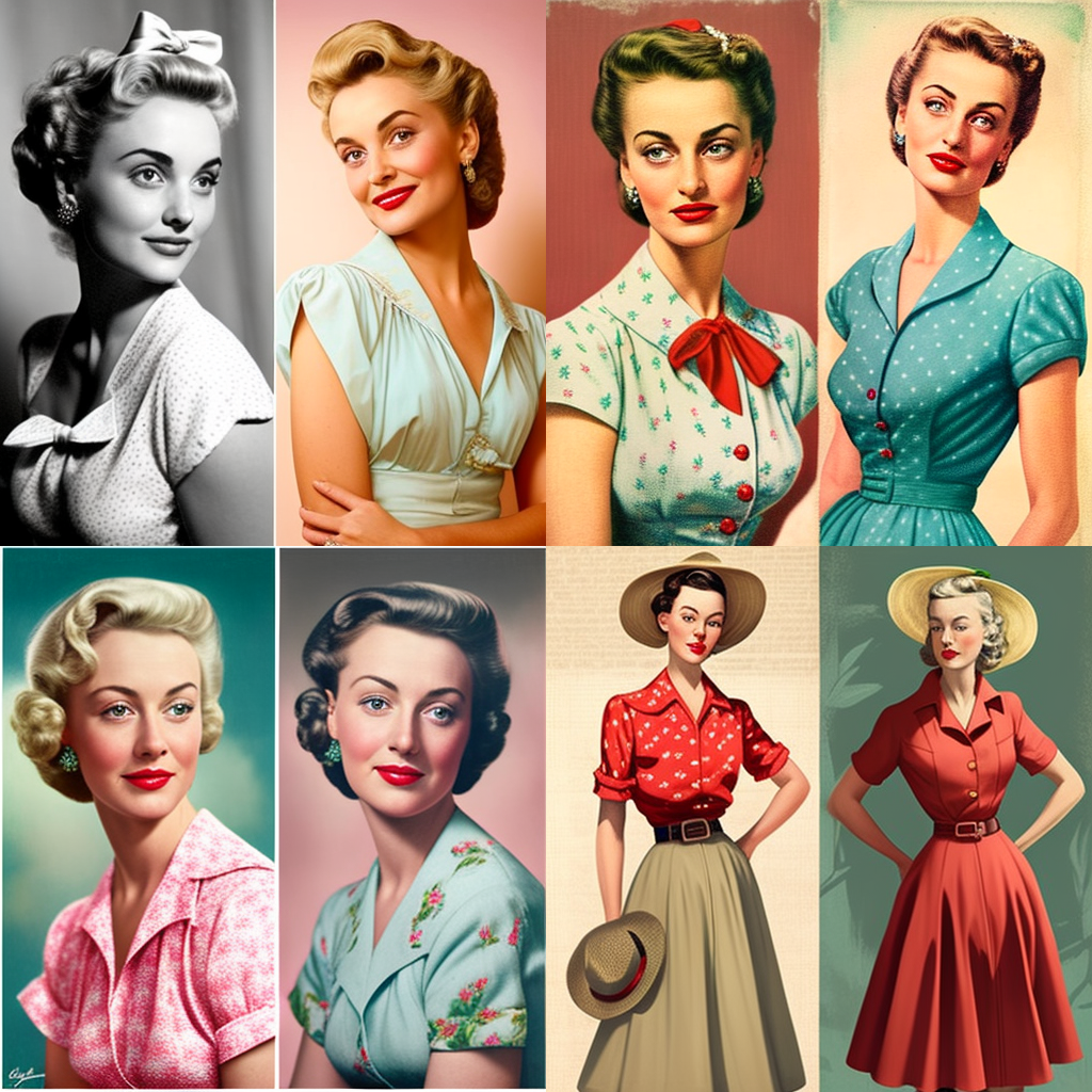 1950s New Look Style