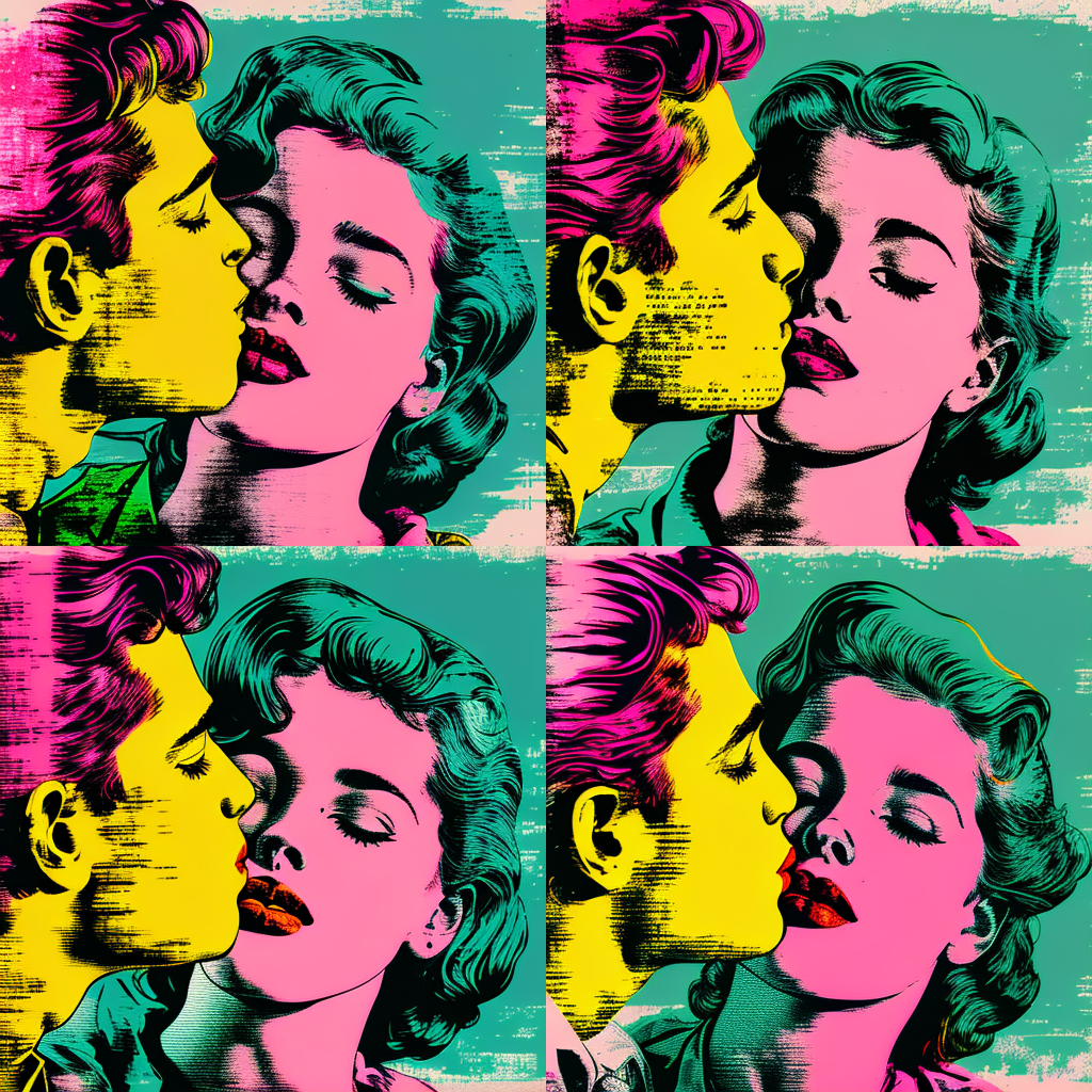 1950s Aesthetic Pop Art