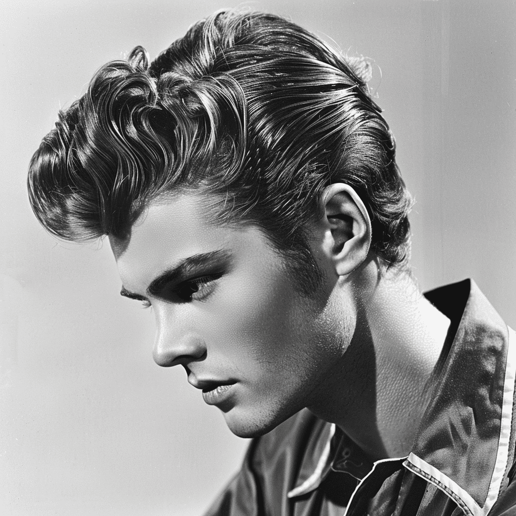 '50s with the Ducktail hairstyle