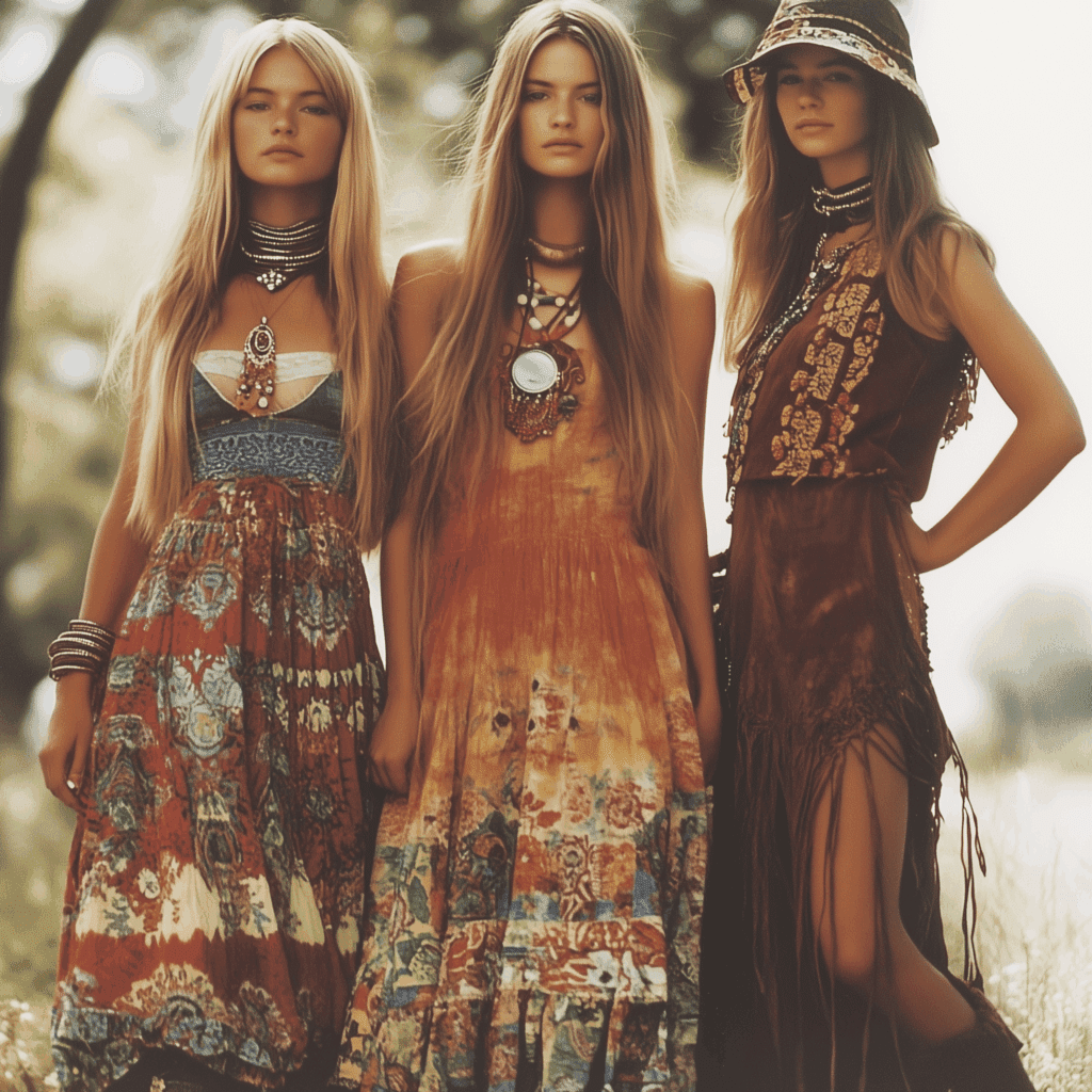70s outfit maxi dresses