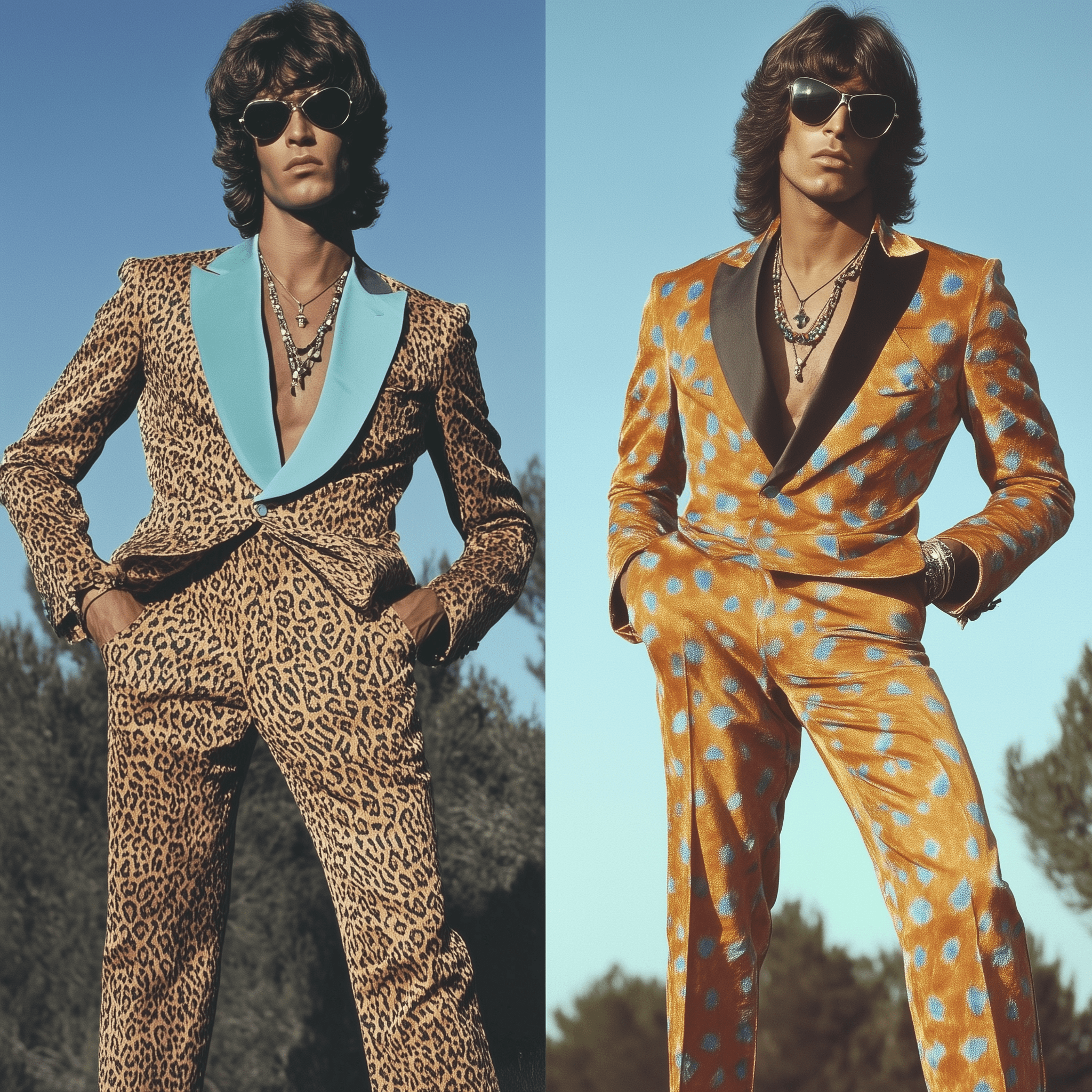 70s fashion safari suits