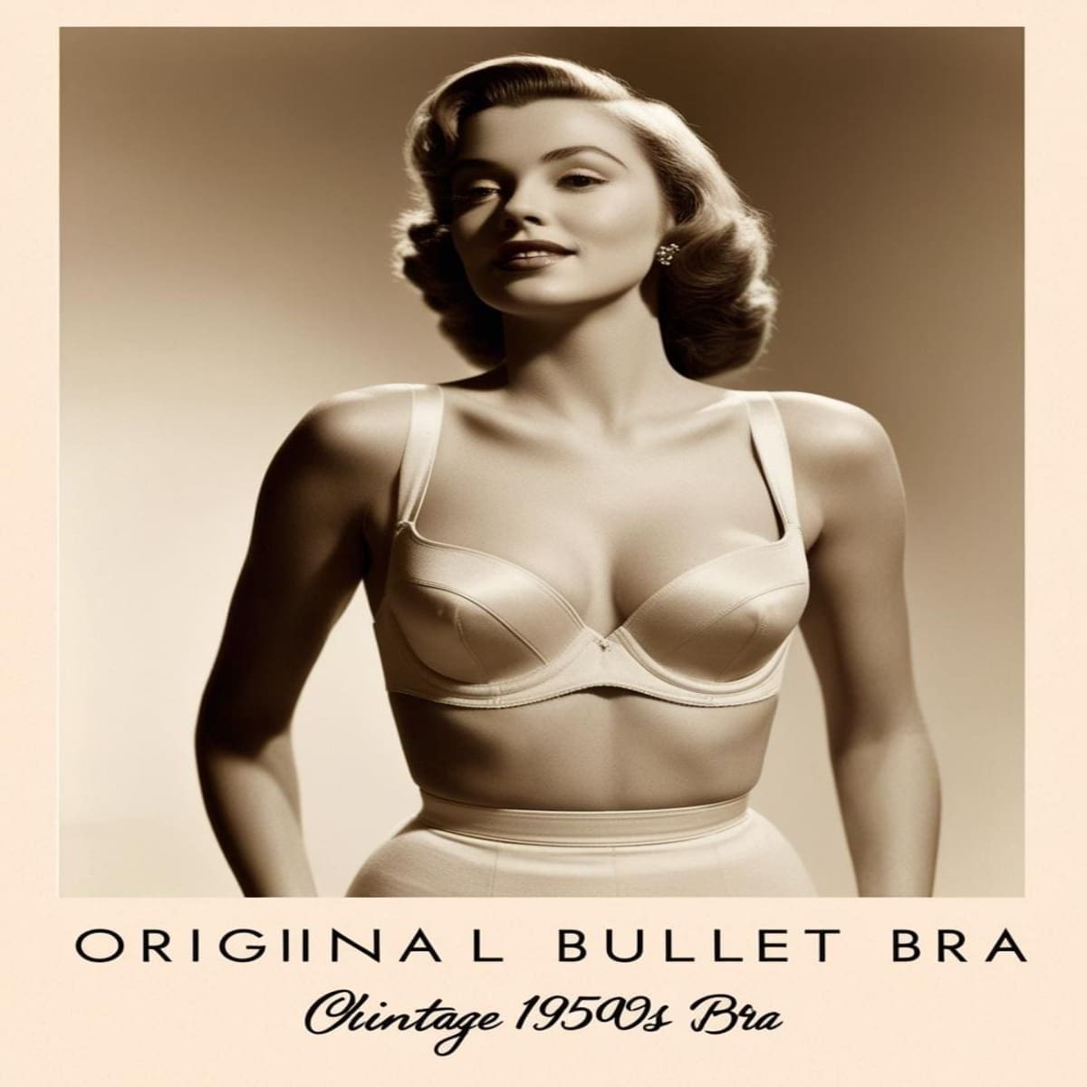 1950s original bullet bra