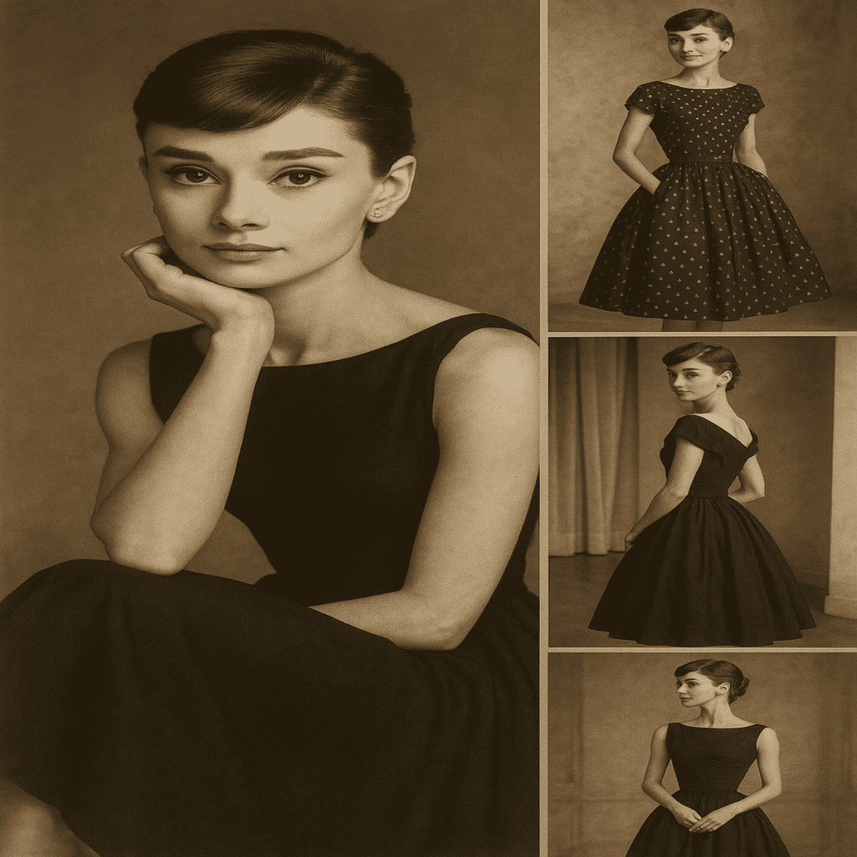 Little Black Dress similar to Audrey Hepburn