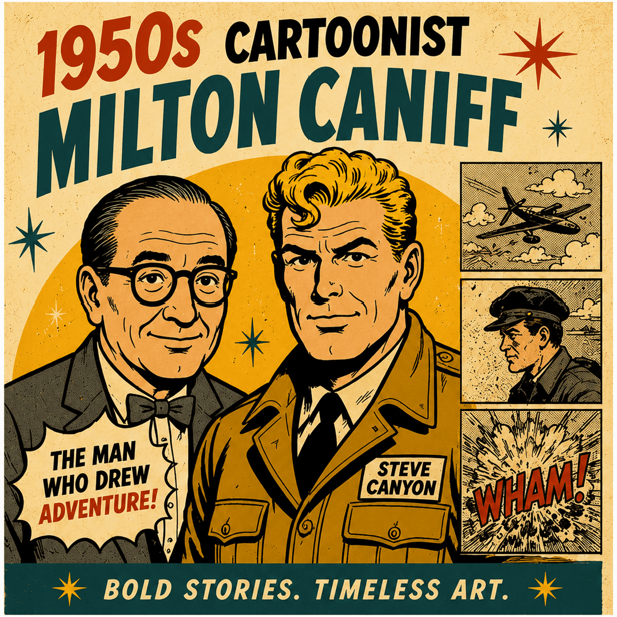 Milton Carniff - 1950s Cartoonist